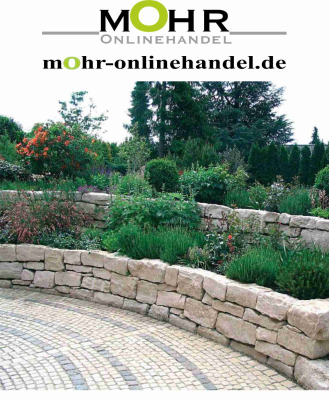 Jura Mauersteine Dietfurter M1 15/25cm Mittelgroß 1000Kg /1t
